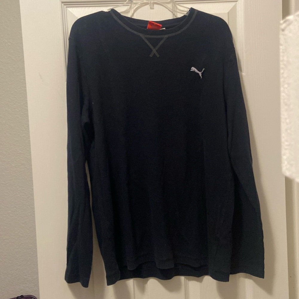Puma long sleeve waffle crew Puma shirt